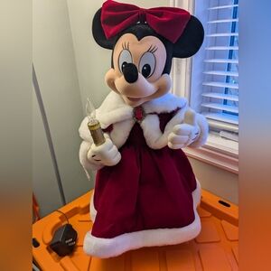 Like NEW 1990's Vintage Christmas Telco Moving Disney Minnie Mouse 🎄 ❤️